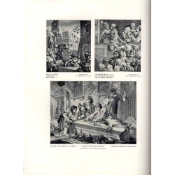 William Hogarth. Mit 2 Vierfarbentafeln, 36 Mattkunstdruck, 19 Tondruck-Bildern und einer Gravure.