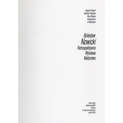 Bolesław Nowicki - retrospektywna wystawa malarstwa, Galeria Sztuki Współczesnej BWA, Katowice, grudzień 1992