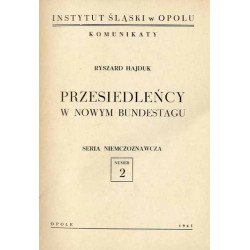 Przesiedleńcy w nowym Bundestagu
