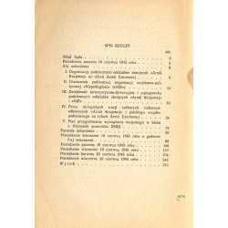 Sprawozdanie sądowe w sprawie organizatorów, kierowników i uczestników polskiego podziemia w zapleczu Armii Czerwonej na terytor