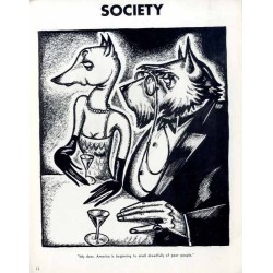 Americana. A Magazine of Pictorial Satire. 1932. Vol. I. No. 2 (April 1932)