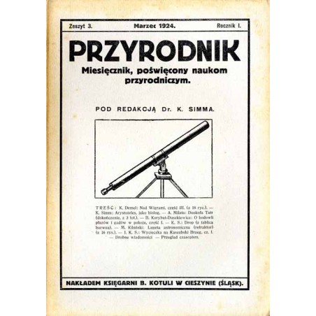 Przyrodnik. Miesięcznik dla młodzieży, poświęcony naukom przyrodniczym. R.1 (1924). Nr 3 (Marzec 1924) / Jezioro Wigry / Tatry