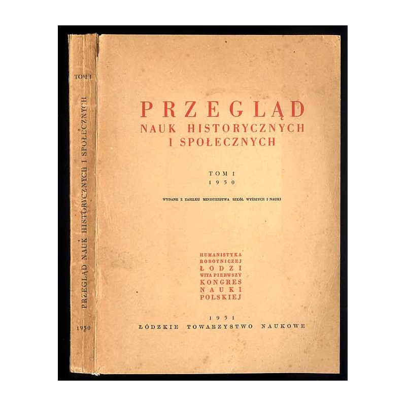 Przegląd Nauk Historycznych i Społecznych. T.1: (1950)