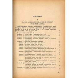 Prawo lokalowe. Przepisy o budownictwie mieszkaniowym. Zbiór tekstów. Stan prawny na dzień 1.IX.1964