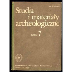 Studia i Materiały Archeologiczne. T.7 (1989)