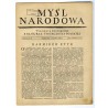 Myśl Narodowa. Tygodnik poświęcony kulturze twórczości polskiej. R.16 (1936). Nr 24 (7 czerwca 1936)
