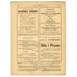 Myśl Narodowa. Tygodnik poświęcony kulturze twórczości polskiej. R.16 (1936). Nr 24 (7 czerwca 1936)