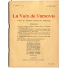 La Voix de Varsovie. Revue de L'Europe Centrale et Orientale. 1. année (1940). No 9 (1 III 1940)