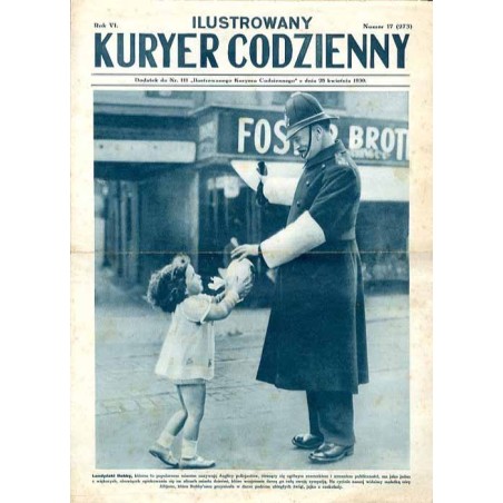 Ilustrowany Kurier Codzienny. Bezpłatny dodatek tygodniowy "Ilustrowanego Kuriera Codziennego" do nr 111. R.6 (1930). Nr 17 (273