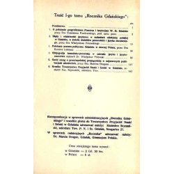 Rocznik Gdański. Organ Towarzystwa Przyjaciół Nauki i Sztuki w Gdańsku. T.1 (1927) [reprint 1977]