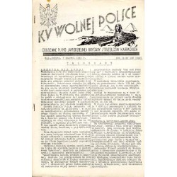 Ku Wolnej Polsce. Codzienne pismo Brygady Strzelców Karpackich. R.2 (1941). Nr 136 (242) (7 czerwca 1941)