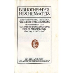 Bibliothek der Kirchenväter. Eine Auswahl Patristischer Werke in deutscher übersetzung. Reihe 1. B. 3: Irenäus: Fünf Bücher Gege