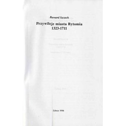 Przywileje miasta Bytomia 1323-1711 (widymat z 1716 roku)