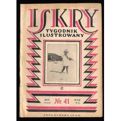 Iskry. Ilustrowany tygodnik dla młodzieży. R.7 (1929). Nr 41 (28 IX 1929)