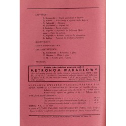 Śpiew w Szkole. Miesięcznik. Organ Komisji Muzyki i Śpiewu Wydziału Pedagogicznego Związku Nauczycielstwa Polskiego. R.5 (1938-1