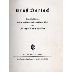 Ernst Barlach. Eine Einführung in sein plastisches und graphisches Werk