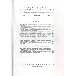 Biuletyn Historii Sztuki. R. 41 (1979). Nr 4 / Antoni Frączkiewicz / Chojnice / Rogalin