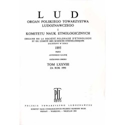 Lud. Rocznik Polskiego Towarzystwa Ludoznawczego. T.78 (1995)