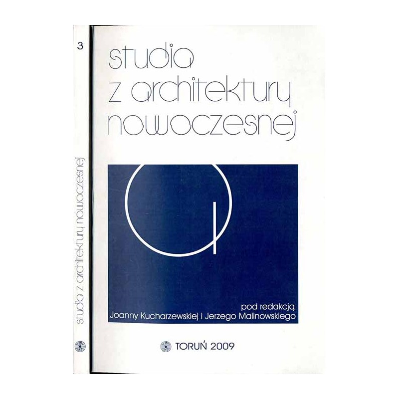 Studia z architektury nowoczesnej. T. 3