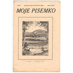 Moje Pisemko. R.28 (1930). Nr 38 (20 września 1930)