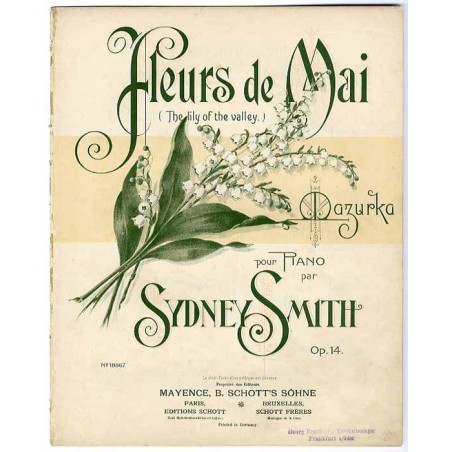 "Lily of the valley". Fleurs de mai. Mazurka. Op. 14