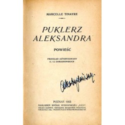 Puklerz Aleksandra. Powieść