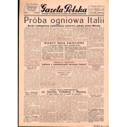 Gazeta Polska. Dziennik informacyjny Polaków na Bliskim Wschodzie. R.3 (1943). Nr 121 (560) (24 maja 1943)