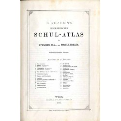 Geographischer Schul-Atlas für Gymnasien, Real- und Handels-Schulen
