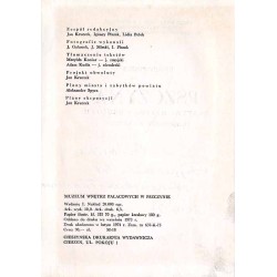 Pszczyna. Zabytki miasta i regionu. Przewodnik po Muzeum