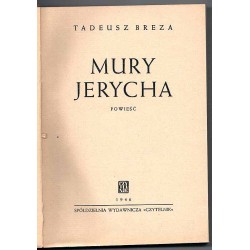 Mury Jerycha. Powieść