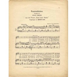 Tanzteufelchen. Couplet von Julius Freund aus der Posse "Eine tolle Nacht.". Vorgetragen von Minnie Cass