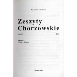 Zeszyty Chorzowskie. T.6 (2001)