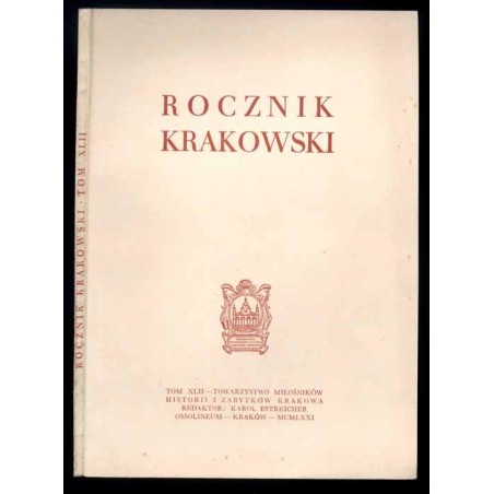 Rocznik Krakowski. T.42 (1971)
