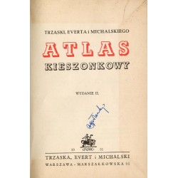Trzaski, Everta i Michalskiego atlas kieszonkowy