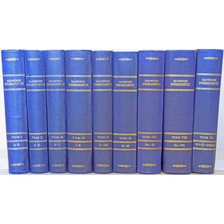 Słownik towaroznawczy. 9 tomów w 9 vol