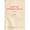 Słownik towaroznawczy. 9 tomów w 9 vol