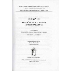 Roczniki Dziejów Społecznych i Gospodarczych. T.65 (2005)