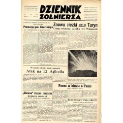 Dziennik Żołnierza. [...] Pismo żołnierzy I. Korpusu Panc.-Motorowego. R.3 (1942). Nr 186 (719) (10 grudnia 1942)