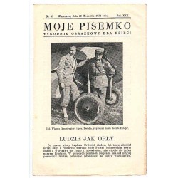 Moje Pisemko. R.30 (1932). Nr 37 (10 września 1932)