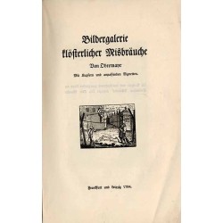Bildergalerie klösterlicher Misbräuche