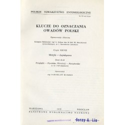 Klucze do oznaczania owadów Polski. Cz.27: Motyle - Lepidoptera. Z.43: Przeglądki - Thyrididae, Piórolotki - Pterophoridae