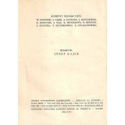 Lud. Organ Polskiego Towarzystwa Ludoznawczego. T.40 (1952-1953). Indeks t.I-XXXIX