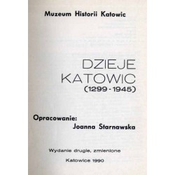 Dzieje Katowic (1299-1945)