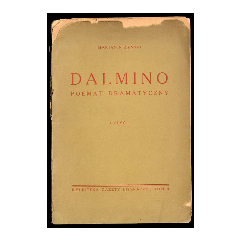 Dalmino. Poemat dramatyczny. Cz.1