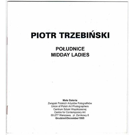 Piotr Trzebiński - Południce. Midday Ladies. Mała Galeria, Warszawa, Plac Zamkowy 6, grudzień 1995