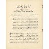 "Duma" na 4 instrumenty (2 Violini, Viola e Violoncello)