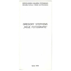 Gregory Stephens - "Moje Fotografie", lipiec 1978