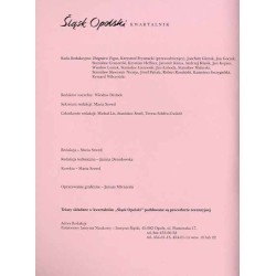 Śląsk Opolski. Środowisko, społeczeństwo, gospodarka, kultura. R.11 (2001). Nr 3 (45) (Lipiec-Wrzesień 2001)