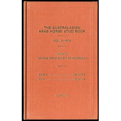 The Australasian Arab Horse Stud Book. Vol.3 (1970)