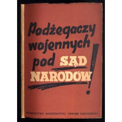 Podżegaczy wojennych pod sąd narodów